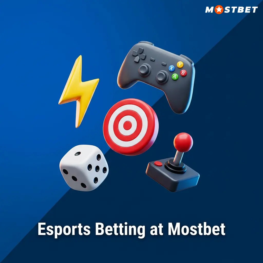 Esports betting on Mostbet covering CS2, Dota 2, Valorant with markets like match winner and live tournament coverage