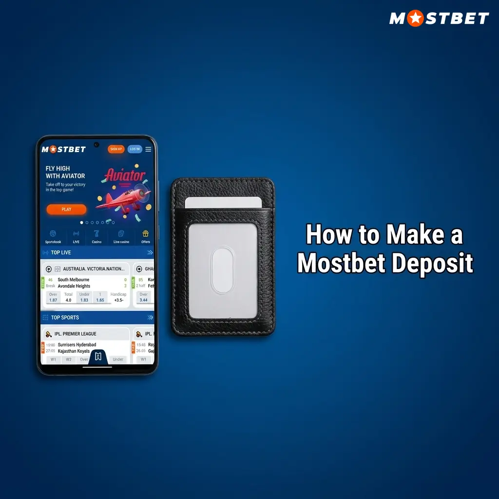 Mostbet deposit guide showing UPI PhonePe Paytm payment options with INR transaction steps in cashier section