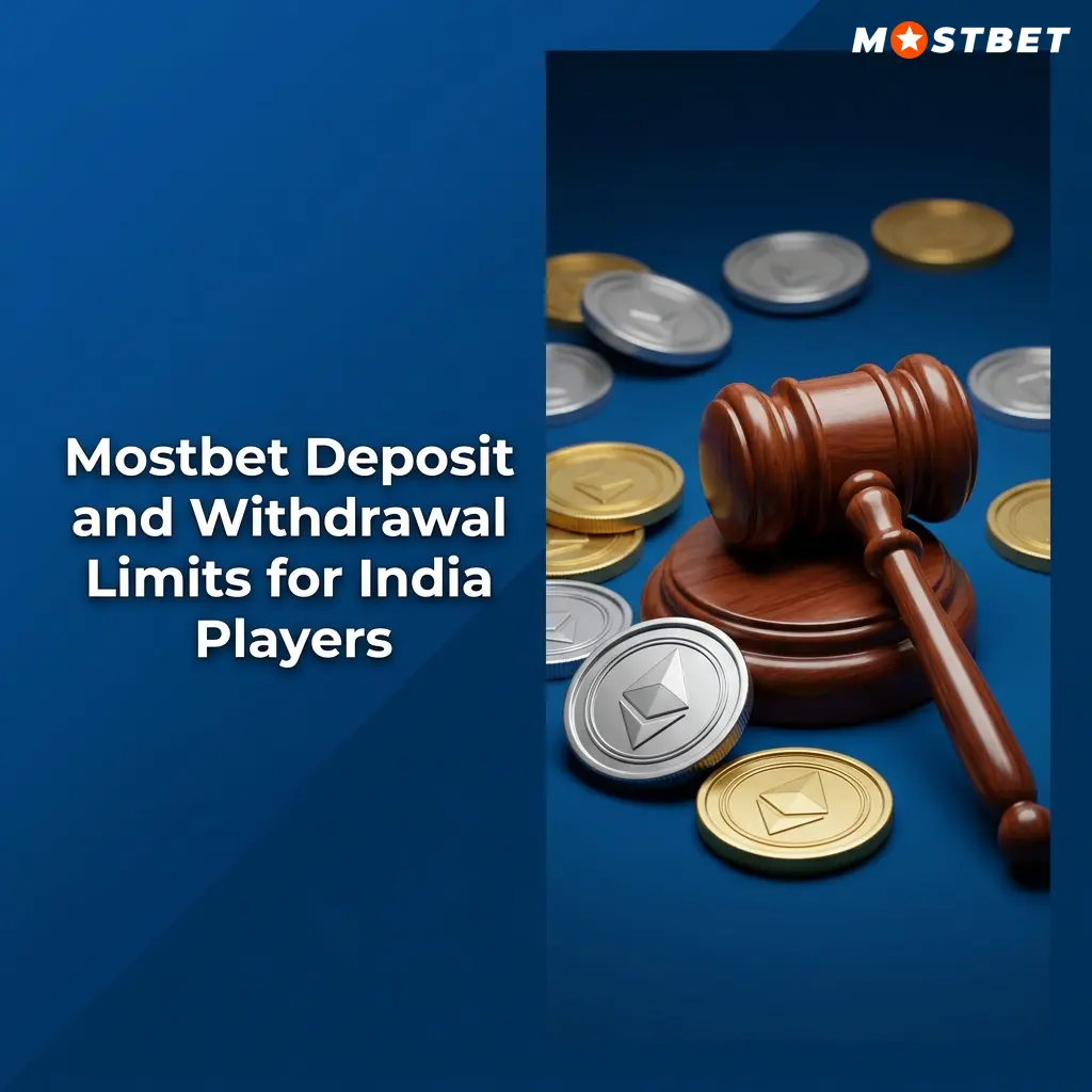 Mostbet deposit and withdrawal limits for India showing UPI, Paytm, PhonePe and crypto transaction minimums and maximums