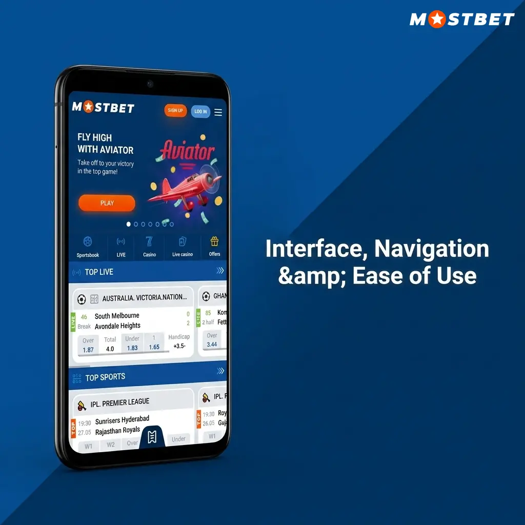 Betway app bottom navigation bar showing Sports, Casino, Live Casino, Promotions and Account sections
