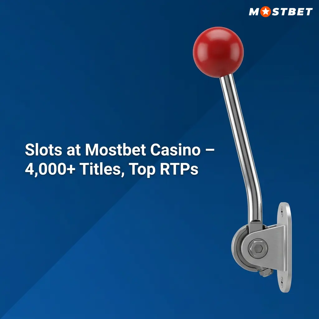 Mostbet Casino slots lobby showing 4000+ titles with top RTPs from Pragmatic Play, NetEnt and Play'n GO studios