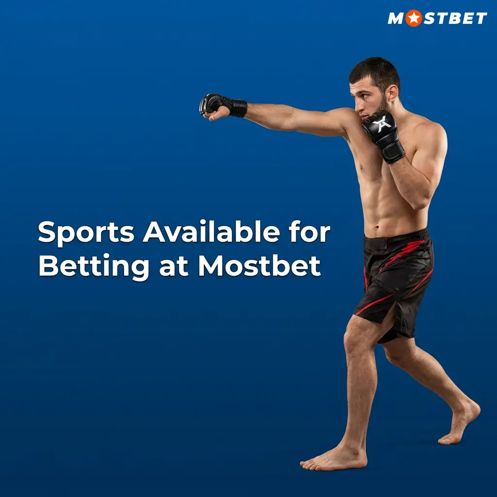 Mostbet sportsbook covering cricket, kabaddi, football, esports and 30+ sports disciplines for Indian bettors