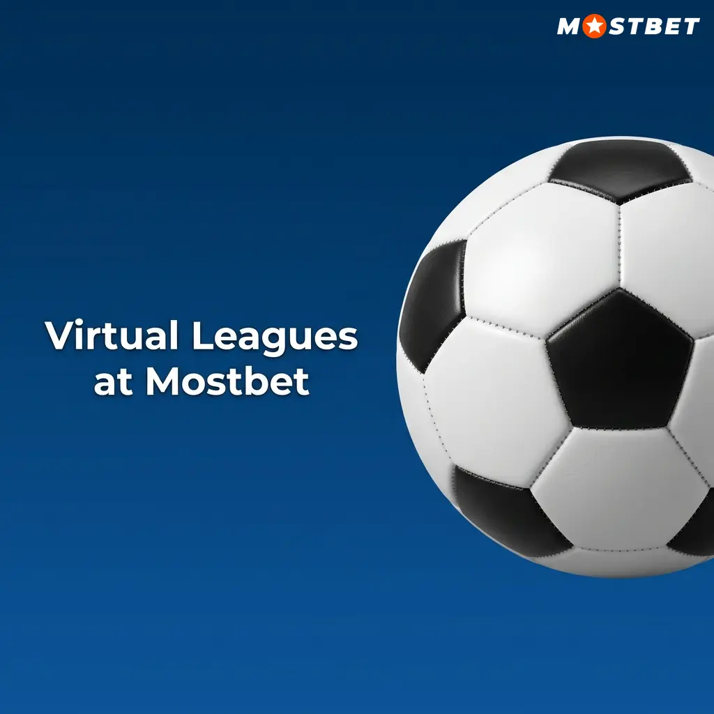 Mostbet virtual leagues interface showing V-Football, Basketball, Horse Racing and Tennis simulations running 24/7